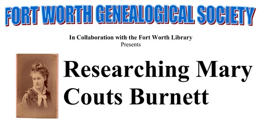 Researching Mary Couts Burnett